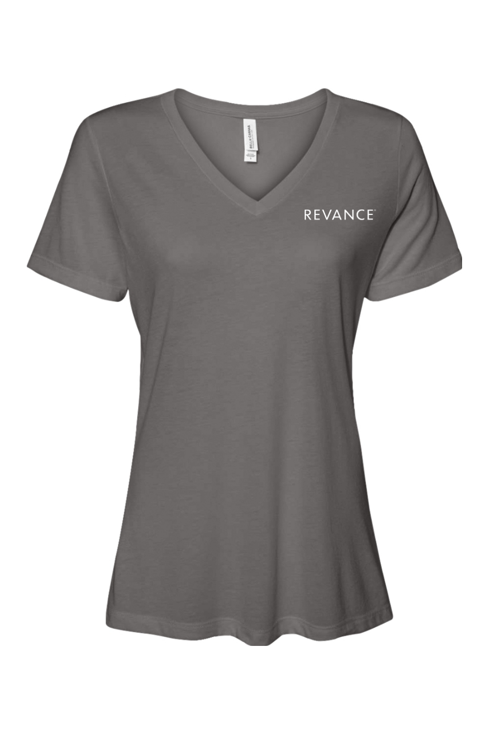 Bella + Canvas Women’s Relaxed Jersey Short Sleeve V-Neck T-Shirt