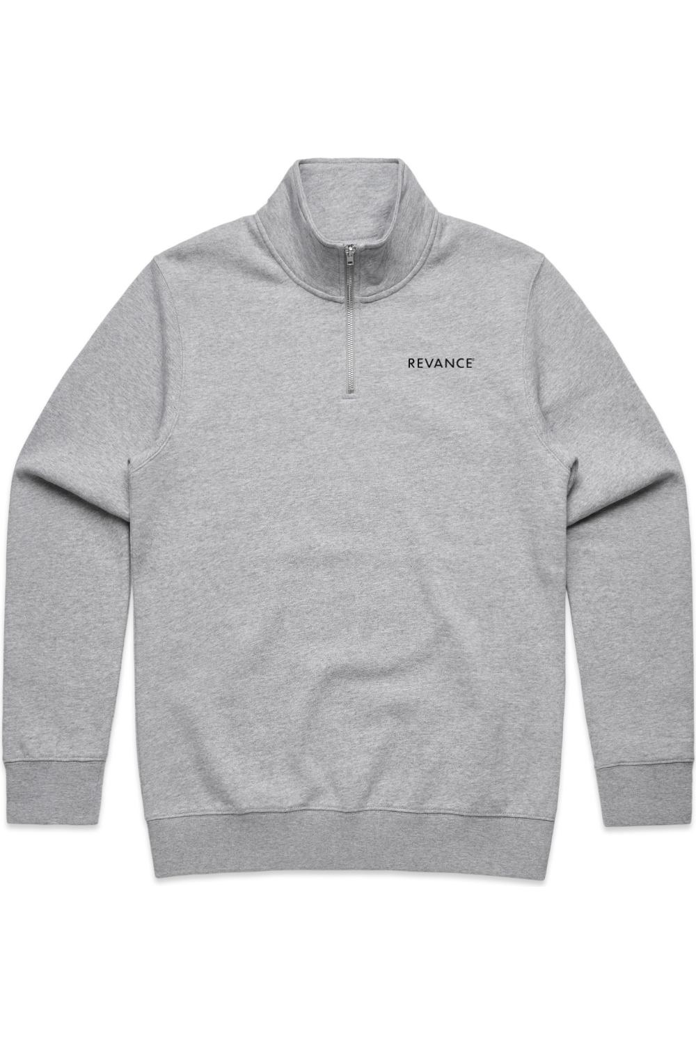 AS Colour Stencil Half Zip Crew