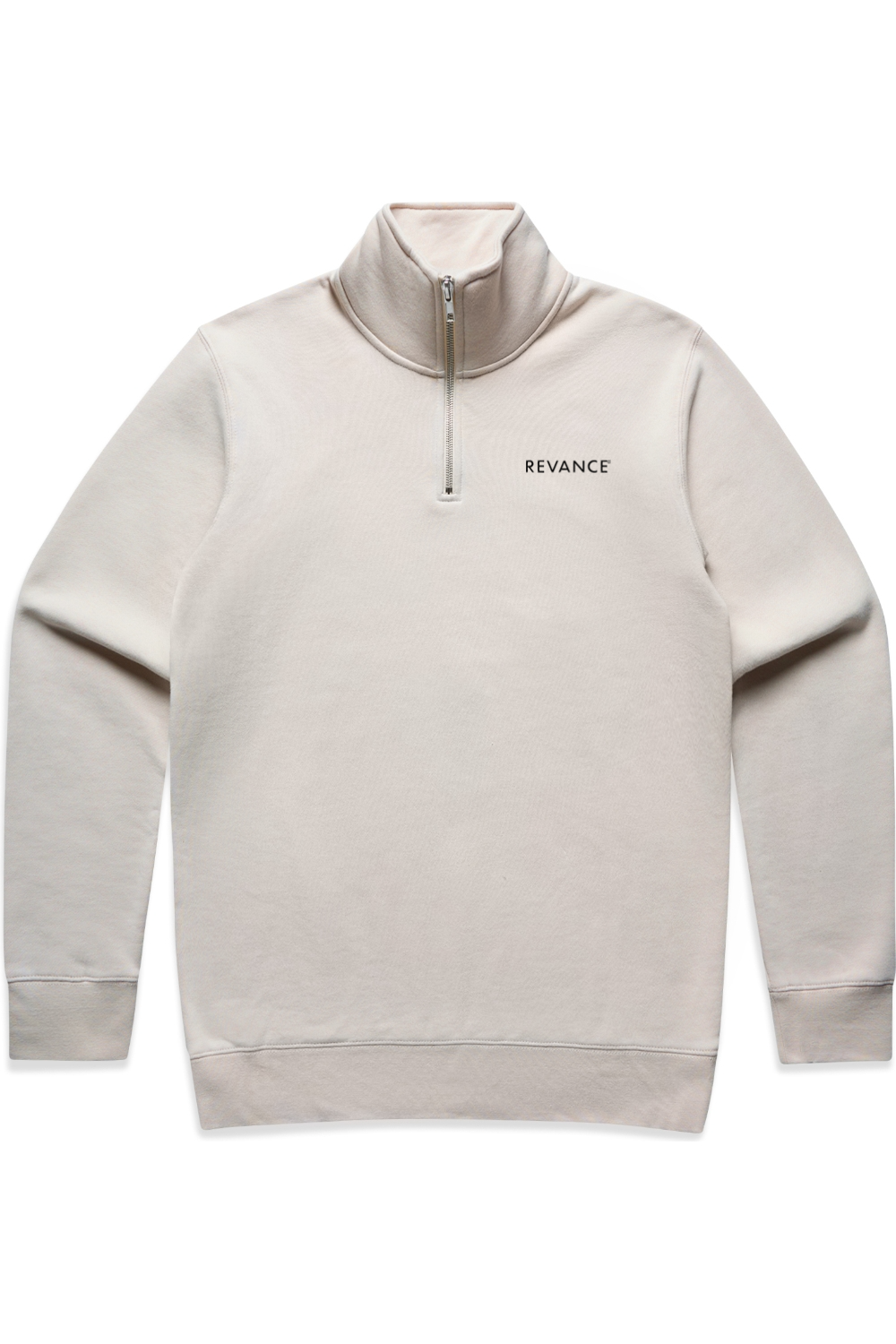 AS Colour Stencil Half Zip Crew