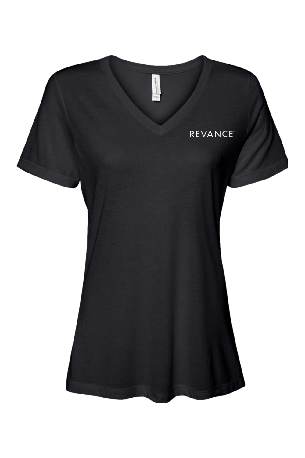 Bella + Canvas Women’s Relaxed Jersey Short Sleeve V-Neck T-Shirt