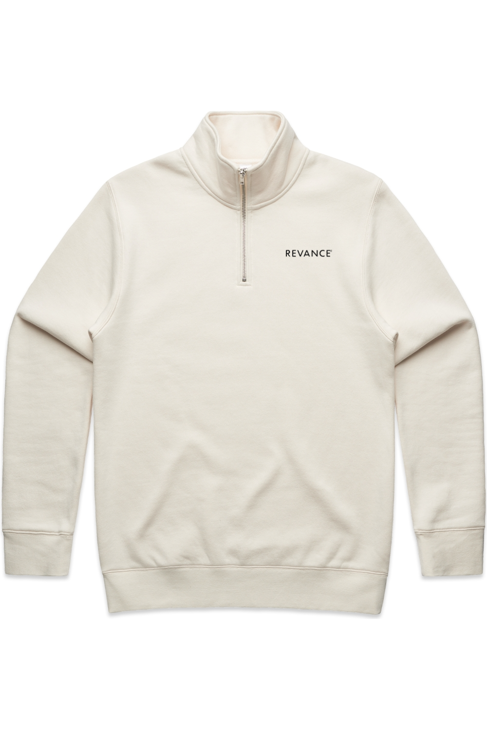 AS Colour Stencil Half Zip Crew