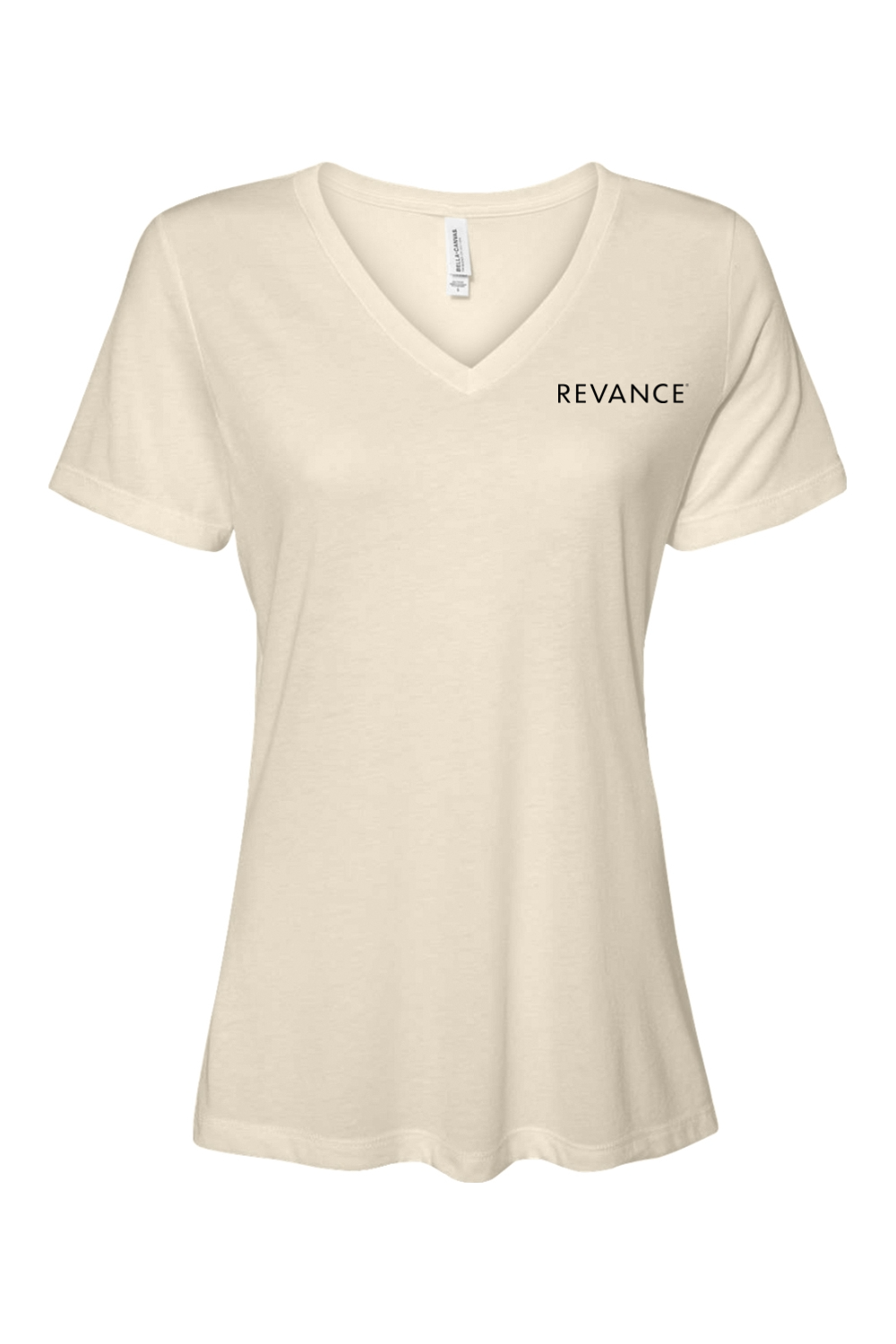Bella + Canvas Women’s Relaxed Jersey Short Sleeve V-Neck T-Shirt