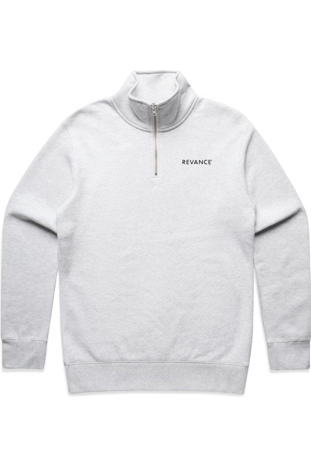 AS Colour Stencil Half Zip Crew